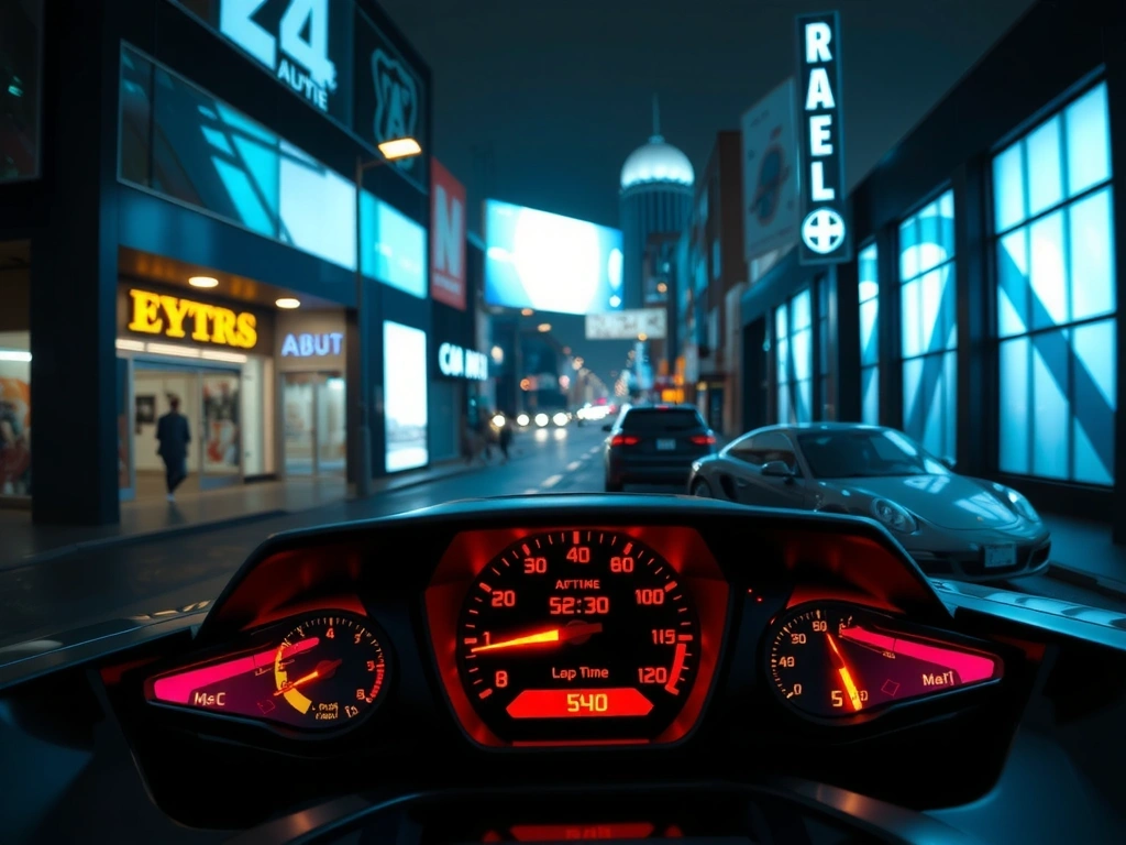 Neon Drift HUD Integration