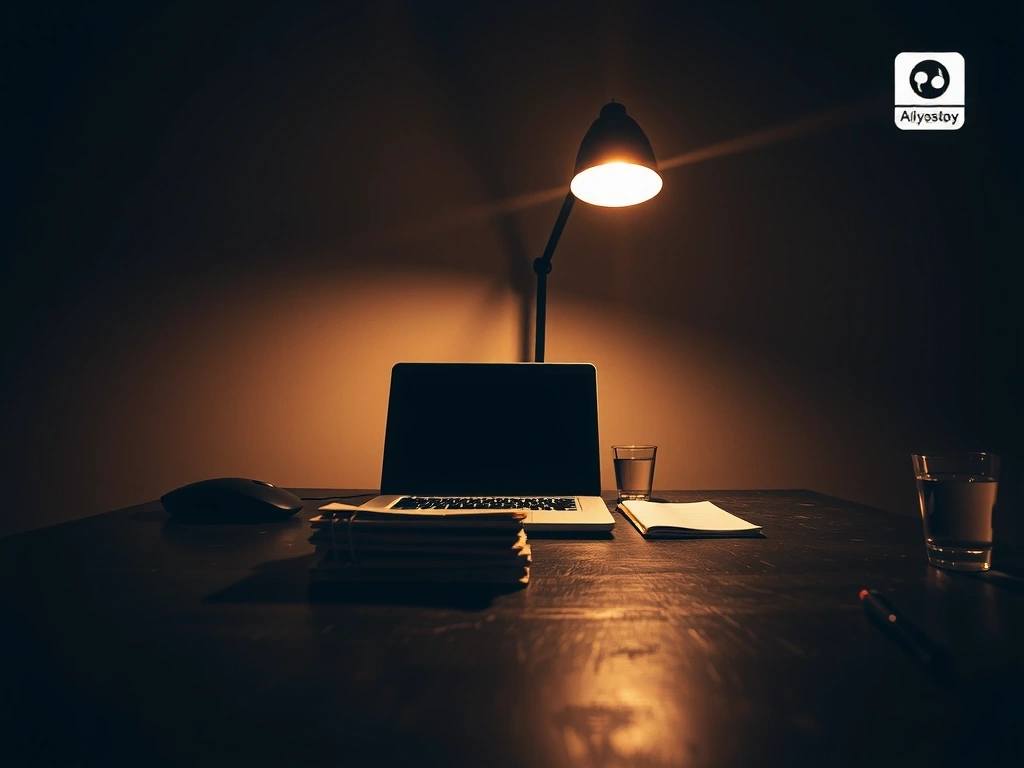 Professional workspace representing data oversight